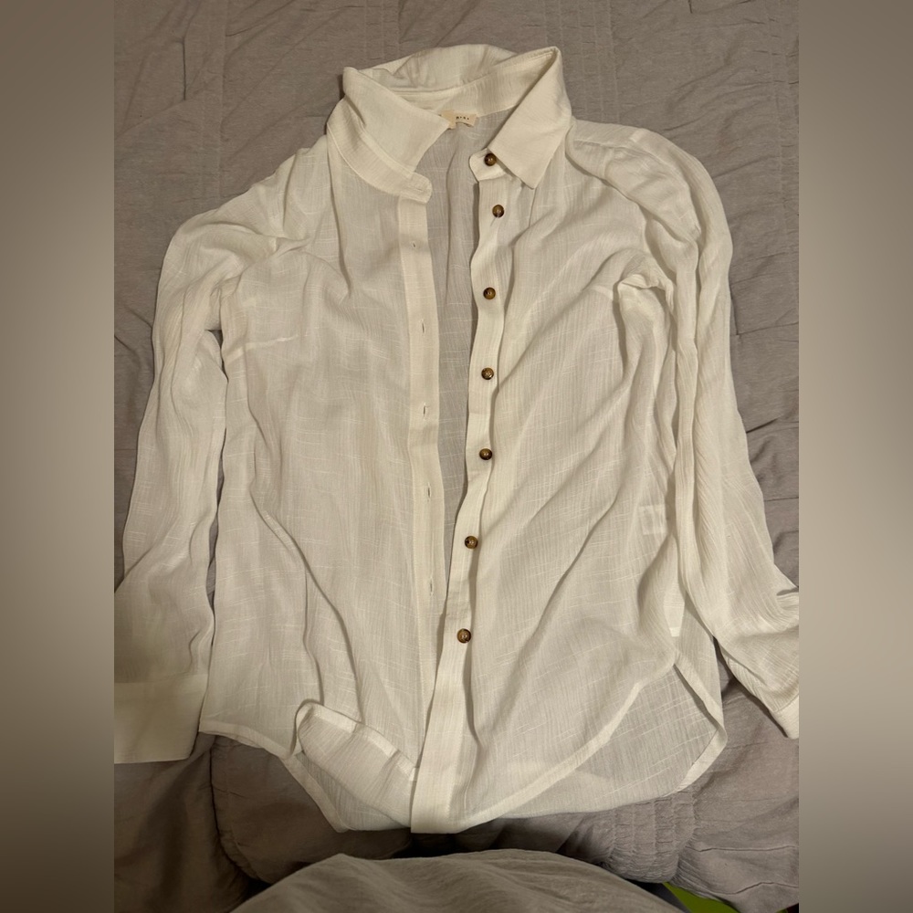 Pacsun Flowy Button Down